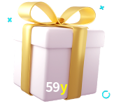 Receba seus bônus de boas-vindas no 59y